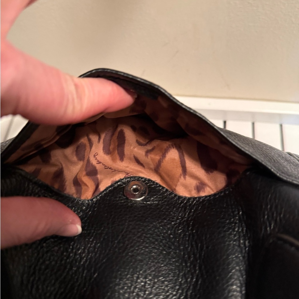 Aimee Kestenberg Black Leather Tote - Picture 6 of 10